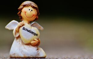 guardian angel figurine
